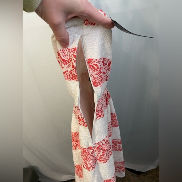 Want and Need red and white striped tank dress size XL NWT - Picture 6 of 8